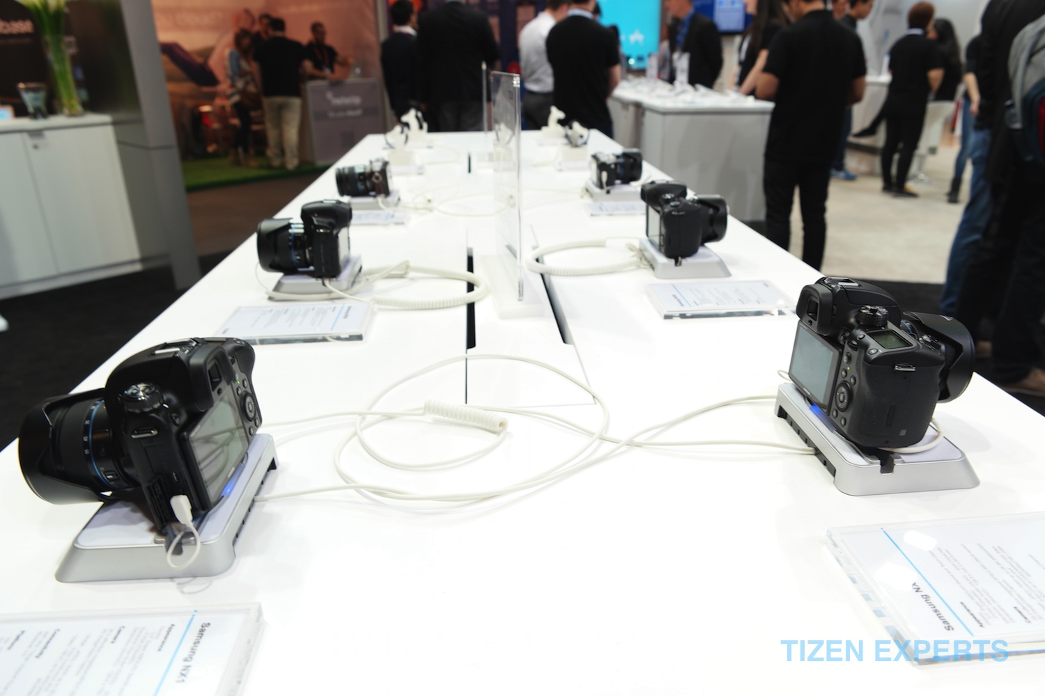 Samsung NX1 at mobile world congress 2015