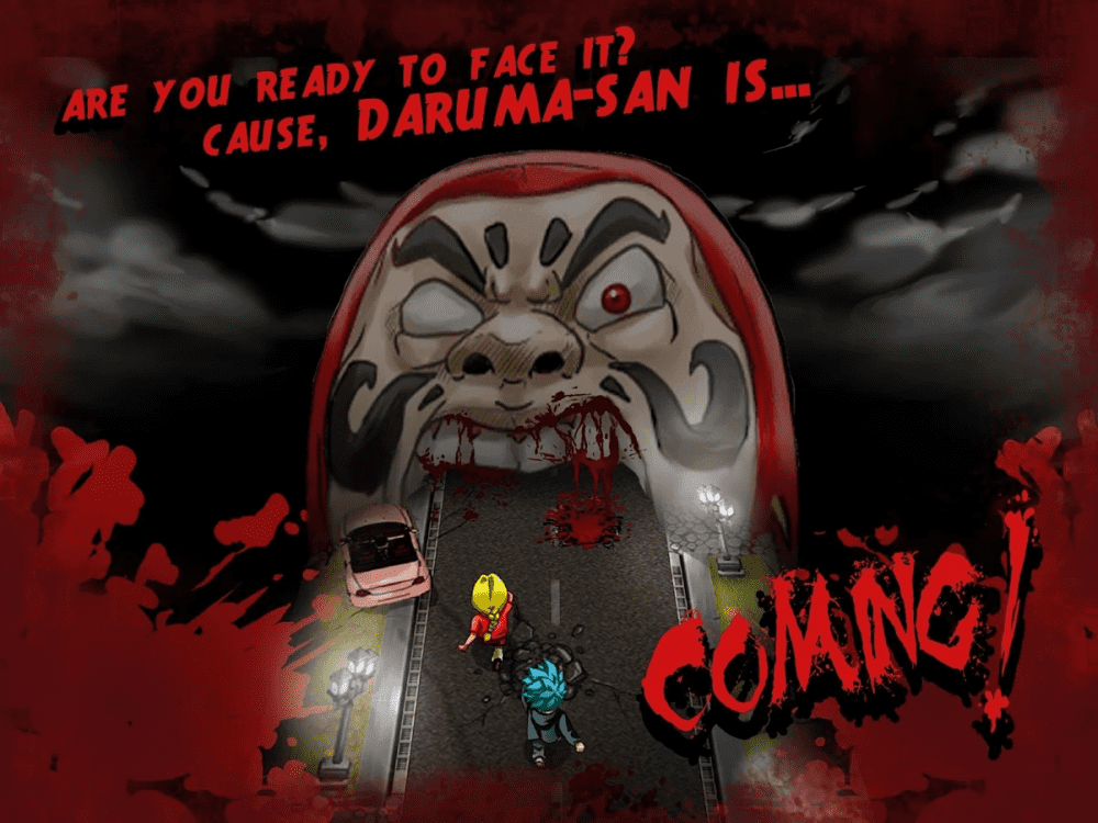 Game Daruma San  is Coming Japanese horror Game is 