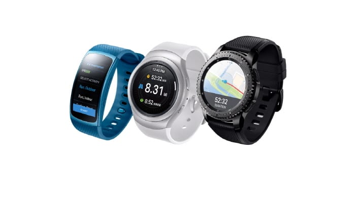 Connected Fitness Suite apps to Gear S3 