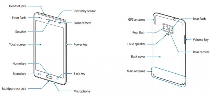 Samsung-Z4-manual-Tizen-phone-selfie-camera-flash
