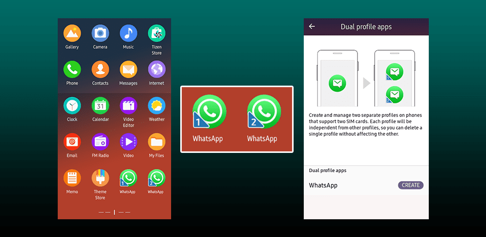 Apps - Dual Profile apps