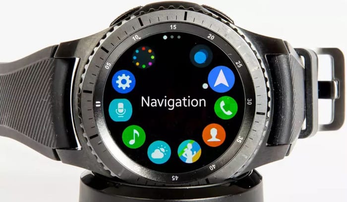 Samsung Gear S2 Navigation