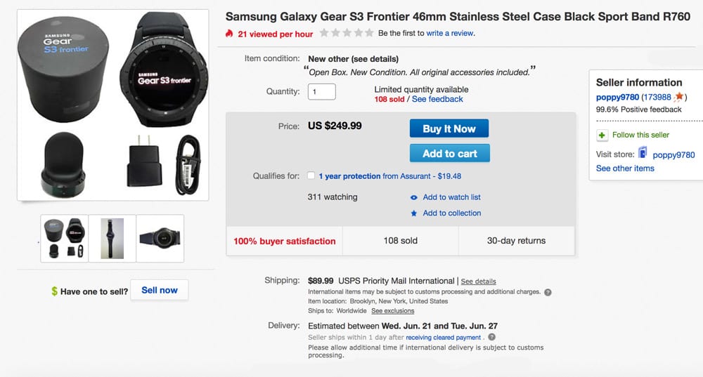 Samsung-Gear-S3-eBay