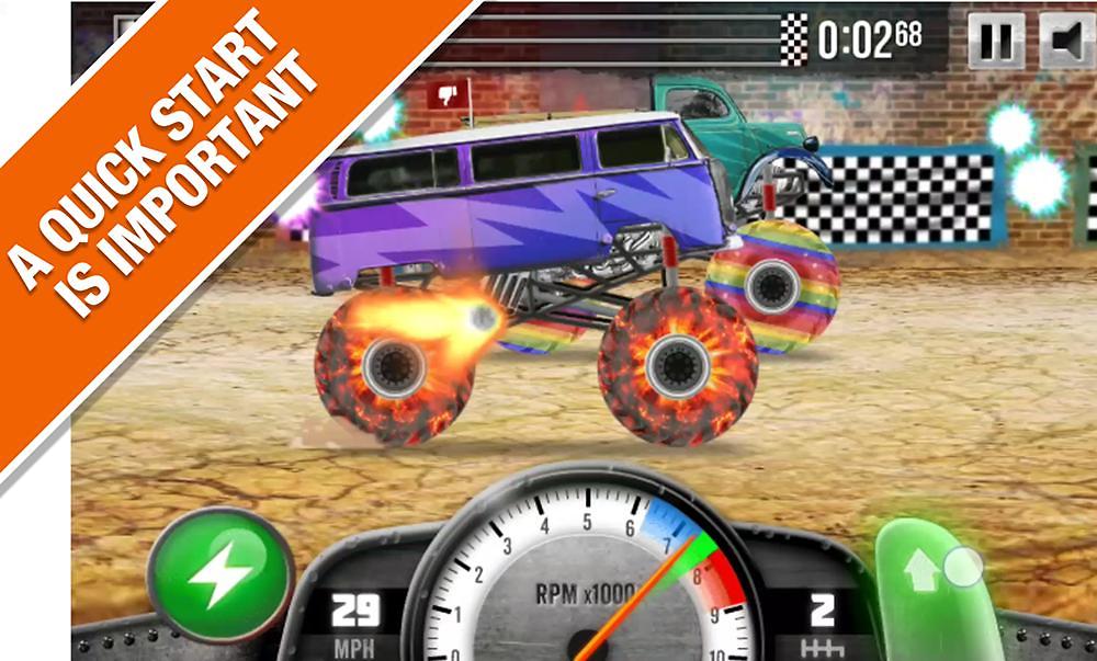 Drag-Racing-Mega-Monster-Game-Tizen-Store-Smartphone-2