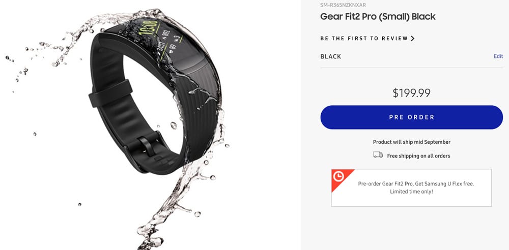 Samsung-Gear-Fit2-Pro-USA-Pre-Order