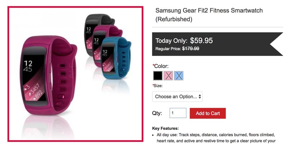 Samsung-Gear-Fit-2-Smart-Watch
