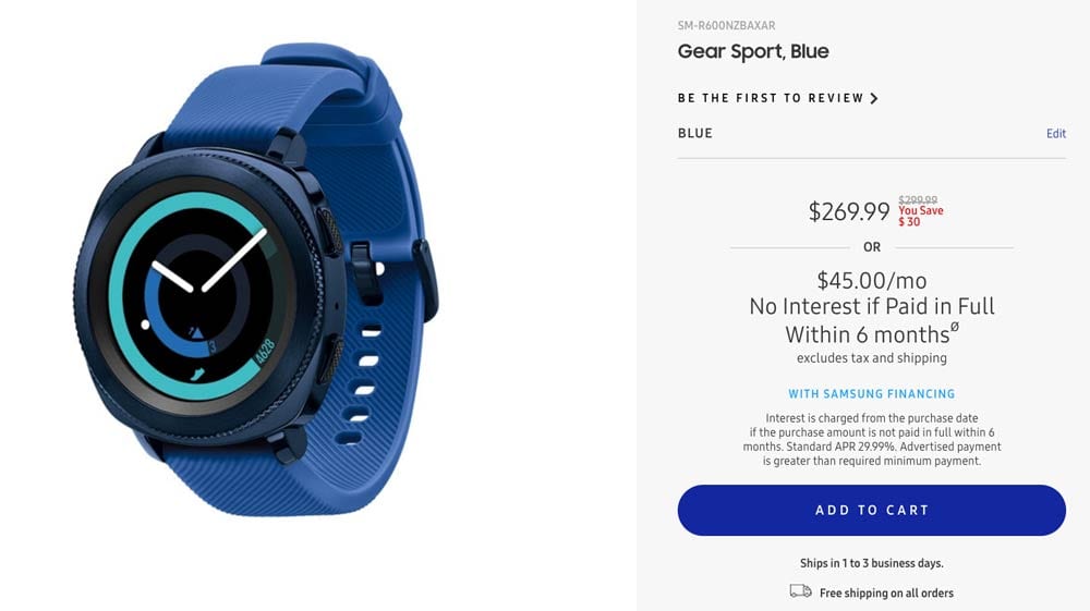 Samsung-Gear-Sport-Amazon-Deal-Best-Buy