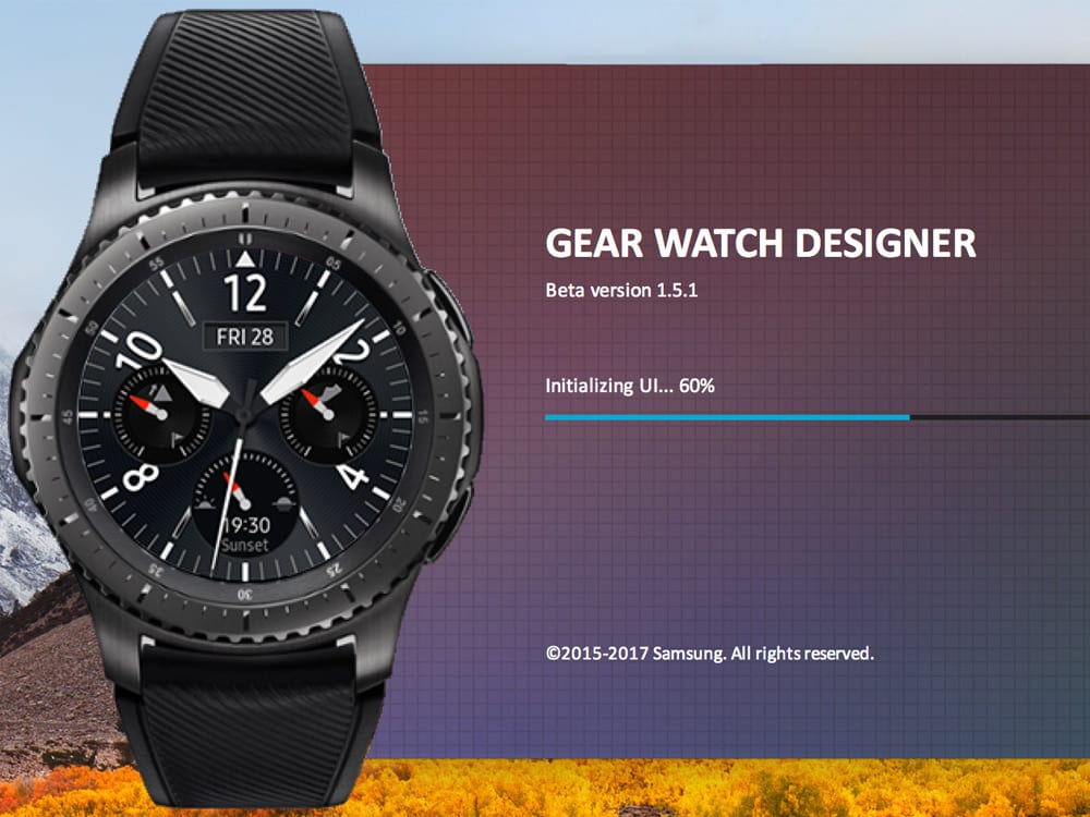 gear watch designer