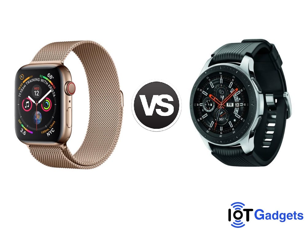 samsung gear 3 vs apple watch 4