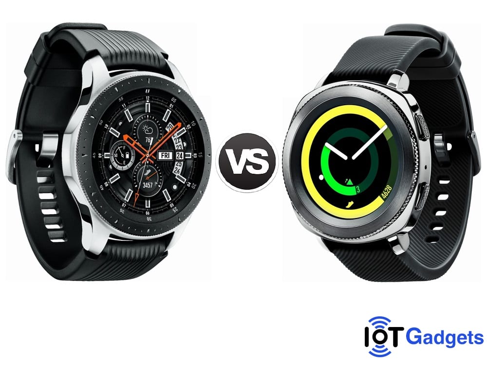 Samsung Galaxy Watch vs Gear Sport 